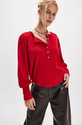 Free People Quinn Knit Top