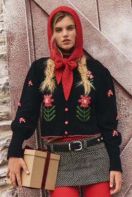 Free People Nonna Knit Cardigan