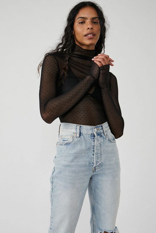 Free People On The Dot Layering Top