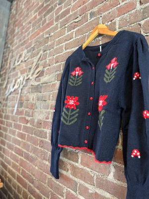 Free People Nonna Knit Cardigan