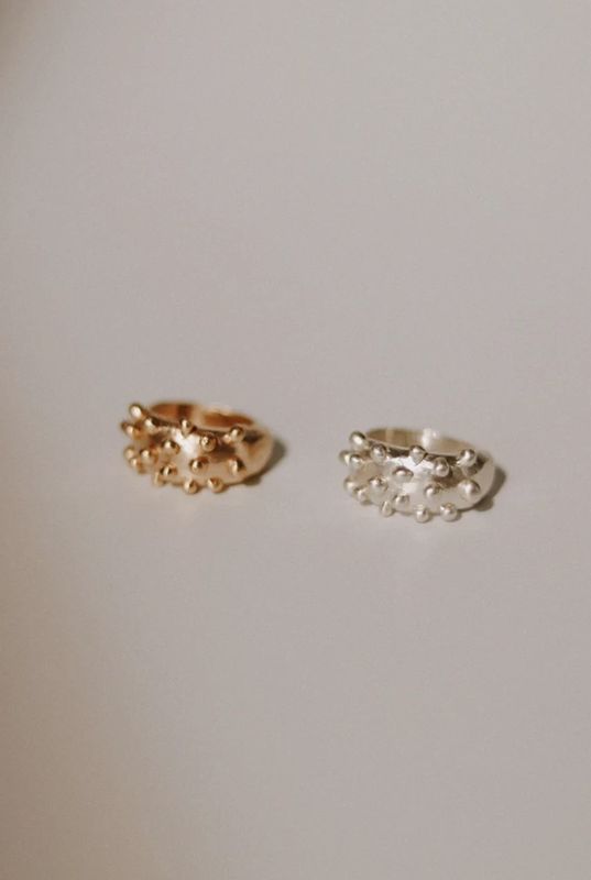 Goldie Jewelry Alta Hand Carved Ring Size 6 GJ51