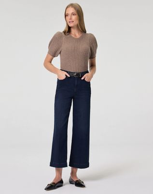 Paige Anessa Reverse Seamed Beltloops in Bespoke