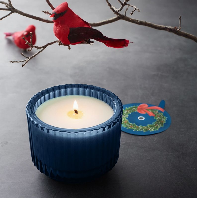 Soap &amp; Paper Factory Home For the Holidays Roland Pine 6 oz Single-Wick Candle