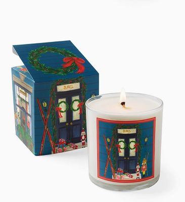 Soap &amp; Paper Factory Home For the Holidays Roland Pine Single-Wick Candle