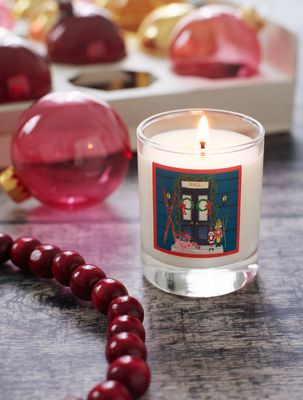 Soap &amp; Paper Factory Home For the Holidays Votive Soy Candle