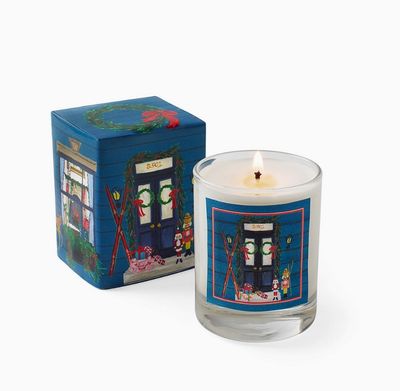 Soap &amp; Paper Factory Home For the Holidays Votive Soy Candle