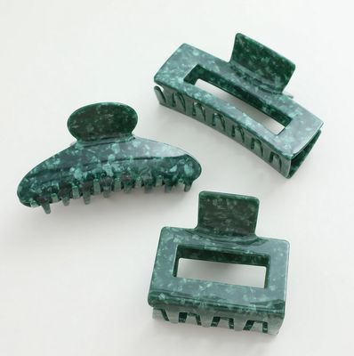 Adorro Evergreen Pine Large Claw Clip AD108