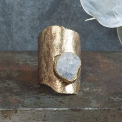 Emilie Shapiro Orion Ring Size 7 Rose Quartz ES60