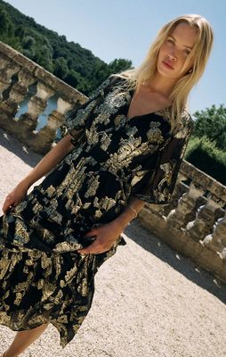 Z Supply Kiera Jacquard Maxi Dress