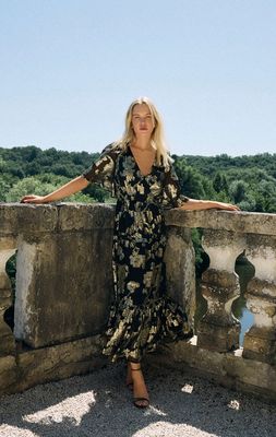 Z Supply Kiera Jacquard Maxi Dress