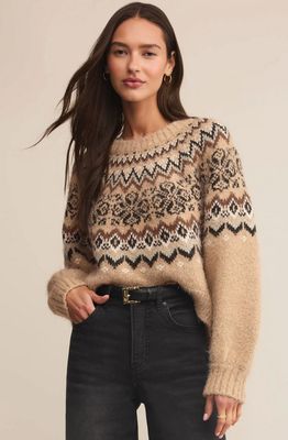 Z Supply Kenaby Fair Isle Sweater 