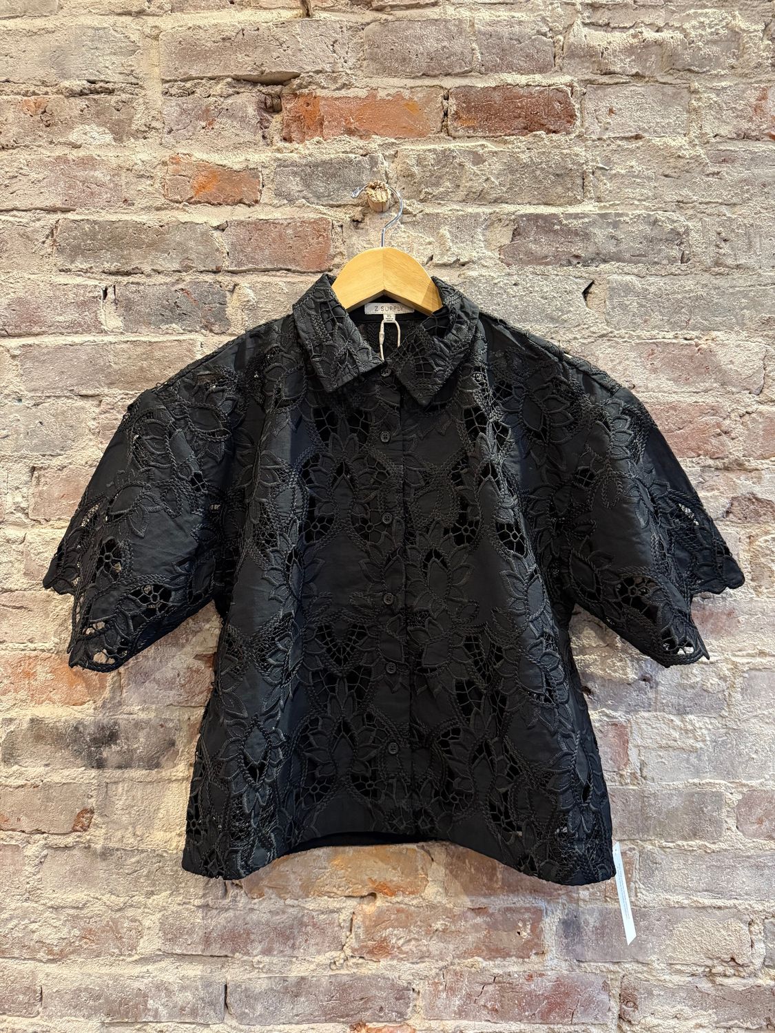 Z Supply Midnight Lace Top 