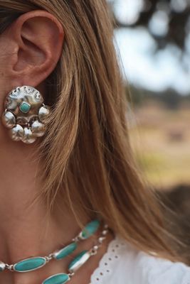 Pestana Jewelry Concho Earring PJ5