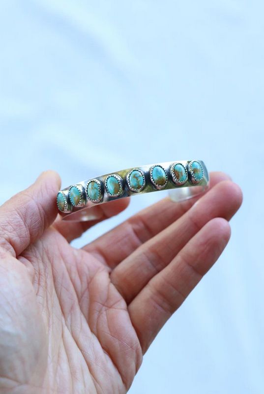 Pestana Jewelry Turquoise Statement Cuff XS/S PJ1