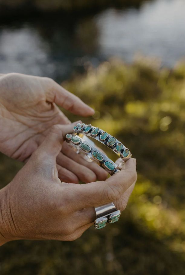 Pestana Jewelry Turquoise Statement Cuff XS/S PJ1