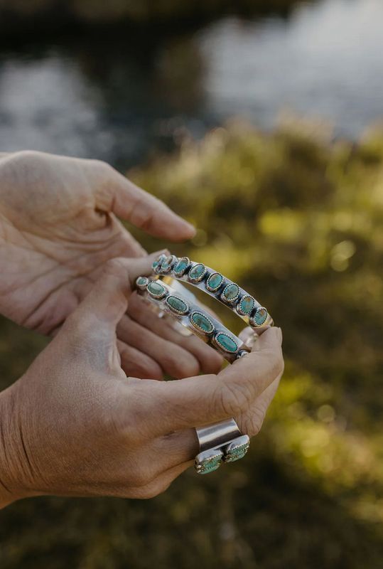 Pestana Jewelry Turquoise Statement Cuff XS/S PJ1