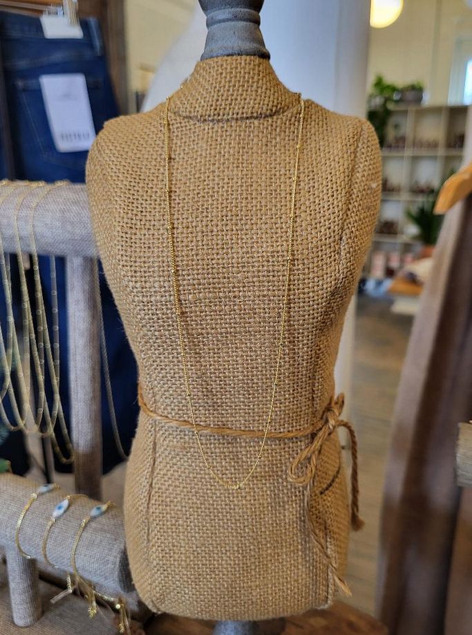 Katie Waltman Jewelry 18&quot; Gold Filled Satellite Cable Chain Necklace KW52