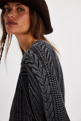 Free People Frankie Cable Sweater
