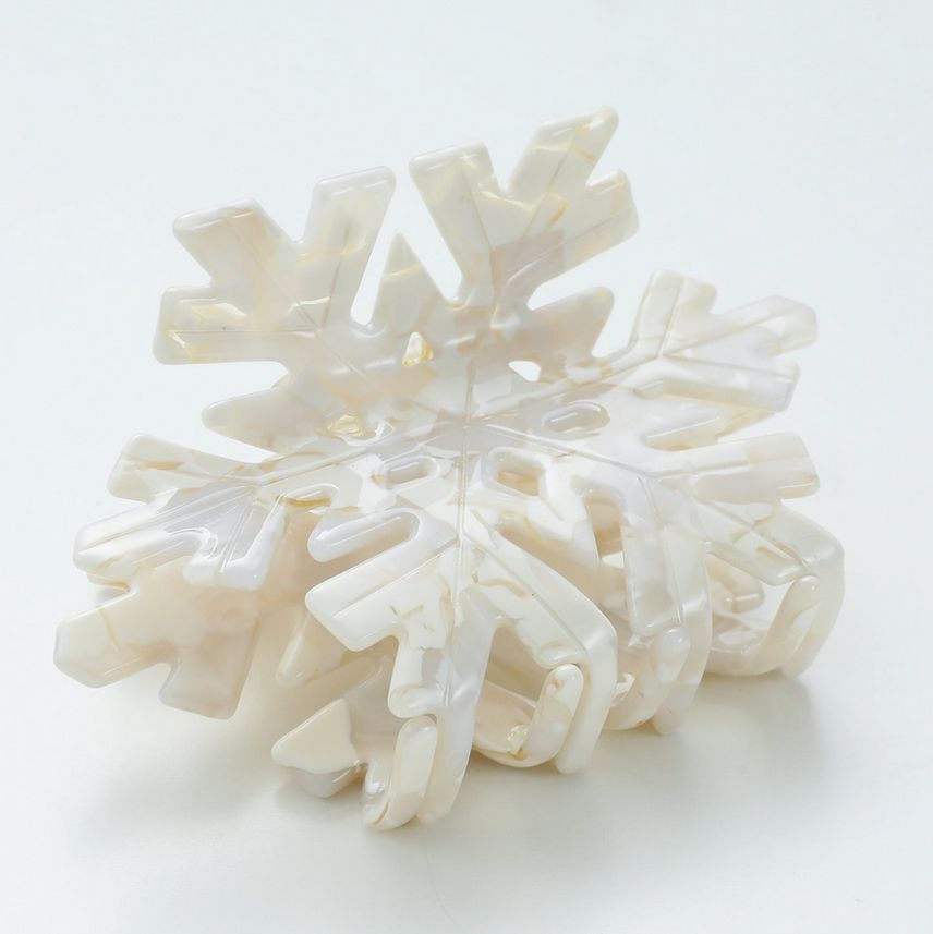 Adorro Snowflake Holiday Claw Clip AD110