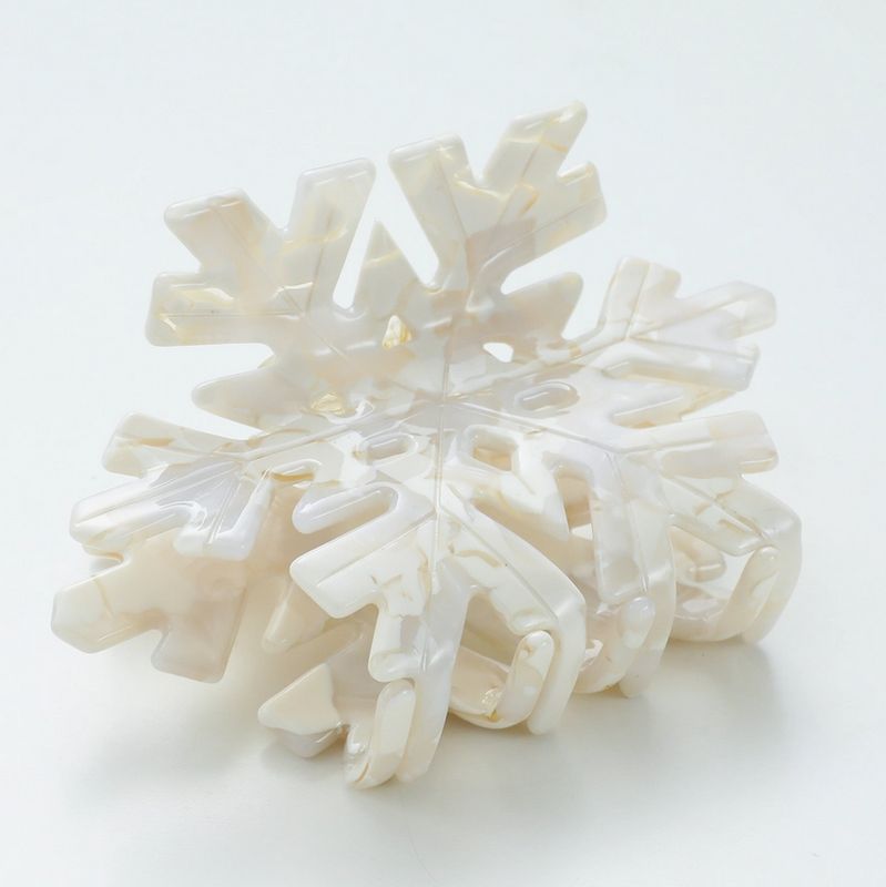 Adorro Snowflake Holiday Claw Clip AD110