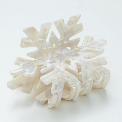 Adorro Snowflake Holiday Claw Clip AD110