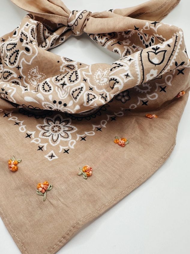 Little Lamb Designs Embroidered Bandanas (Multiple Styles)