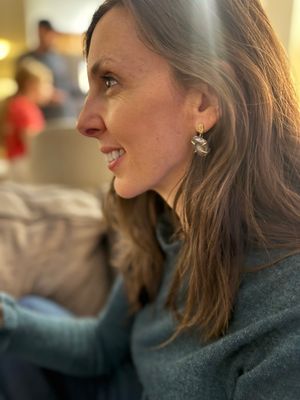 Emilie Shapiro Stalactite Slice Earrings ES45