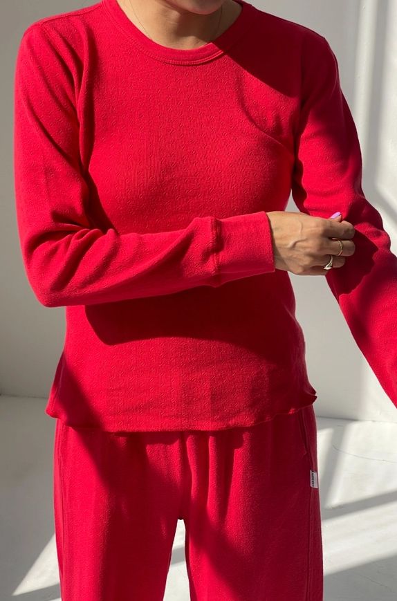 Le Bon Shoppe Pointelle Fundamental Tee