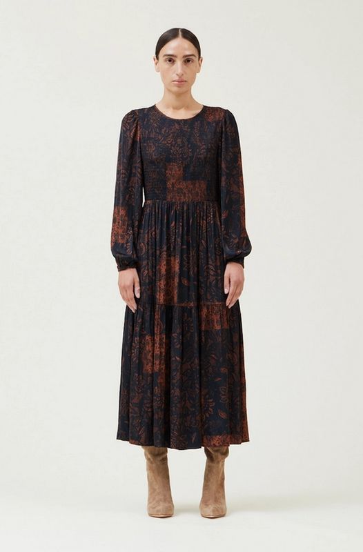 Grade &amp; Gather Smocked Bodice Dress