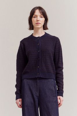 Grade &amp; Gather Striped Button Up Cardigan