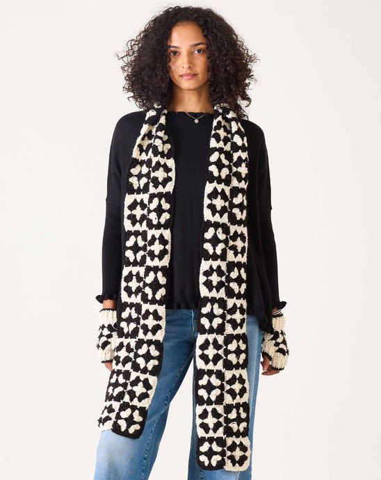Mersea La Paz Crochet Scarf (Two Colors)