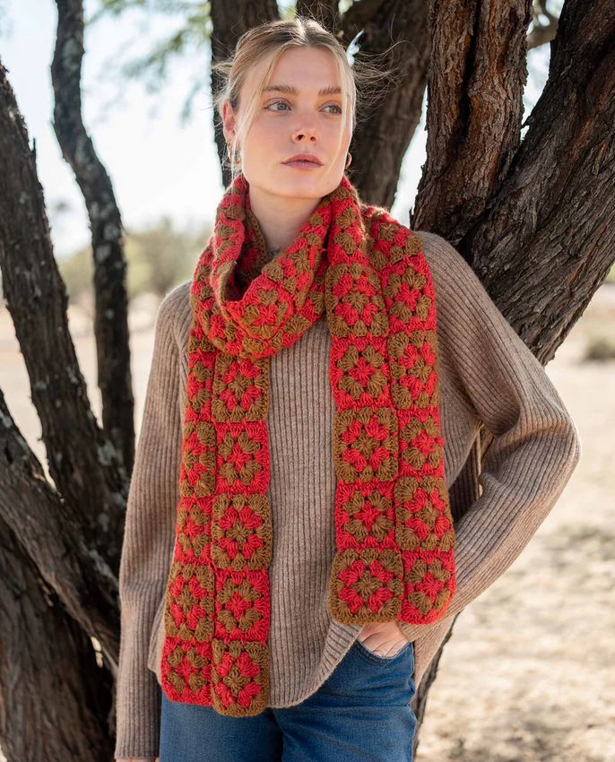 Mersea La Paz Crochet Scarf