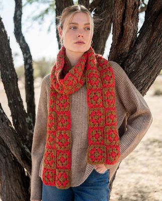 Mersea La Paz Crochet Scarf