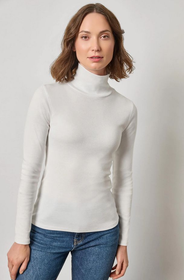 Lilla P Long Sleeve Turtleneck Tee