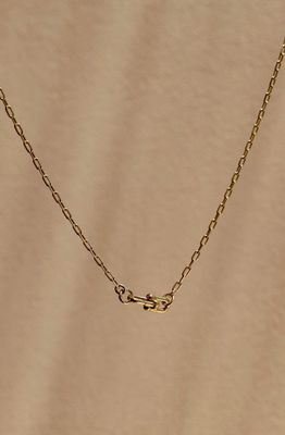 Katie Waltman Jewelry Paperclip Keepsake Chain Necklace 18" KW67