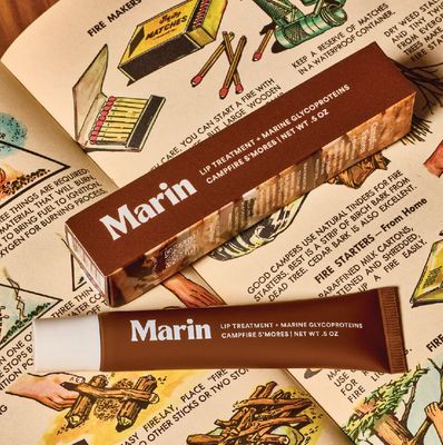 Marin Skincare Lip Treatment in Campfire S'mores