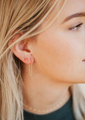 Hello Adorn Annex Studs 14K Gold Filled HE1