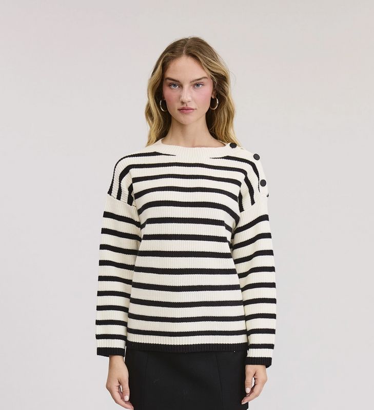 Flat White Francis Sweater Pullover