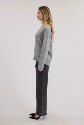 Flat White Remi Cashmere Sweater Pullover
