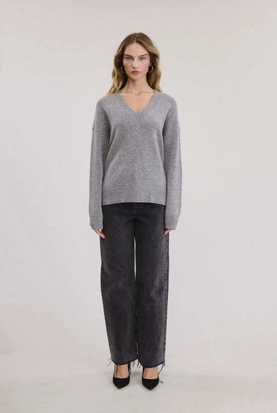 Flat White Remi Cashmere Sweater Pullover