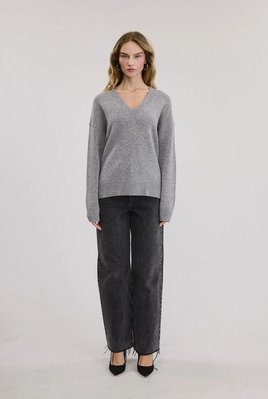 Flat White Remi Cashmere Sweater Pullover