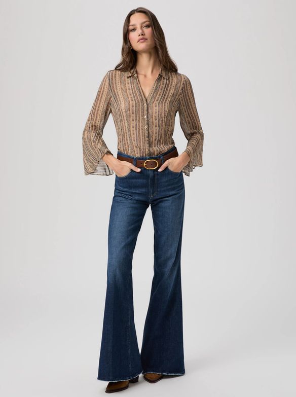 Paige Marlow Flare 32" Reverse Seamed in Queen