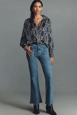 Paige Marlow Skimmer with Stitch Pockets in Florea