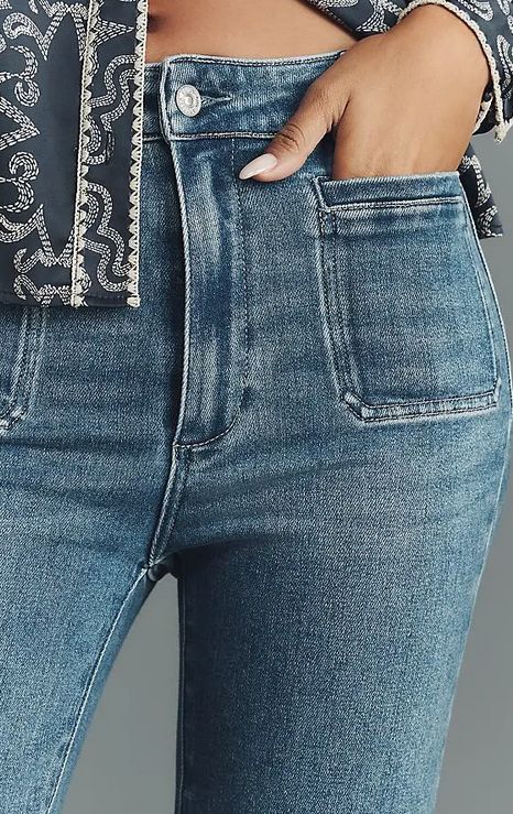 Paige Marlow Skimmer with Stitch Pockets in Florea