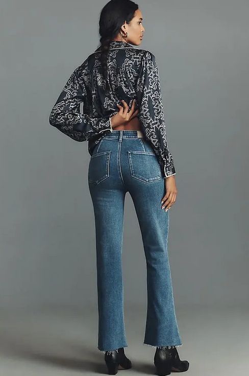 Paige Marlow Skimmer with Stitch Pockets in Florea