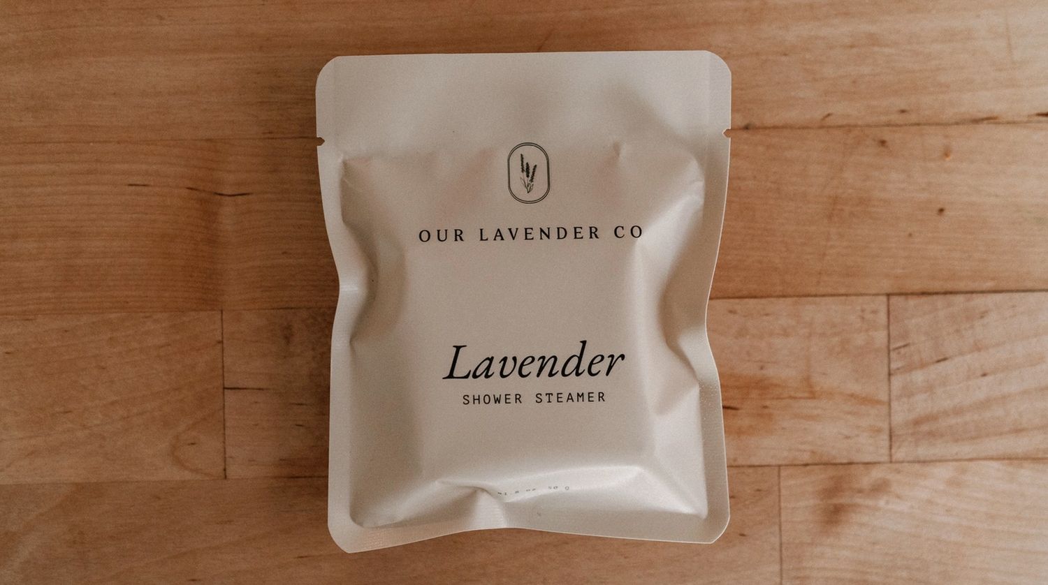 Our Lavender Co. Lavender Single Shower Steamer OL2