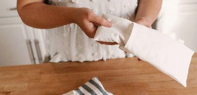 Our Lavender Co. Lavender Flaxseed Eye Pillow in Natural OL5