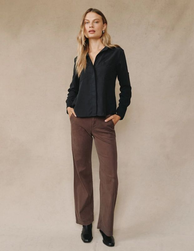 Bella Dahl Split Back Button Down (Multiple Colors)