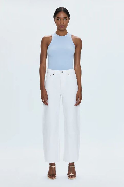 Pistola Wes High Rise Barrel in Vivid White