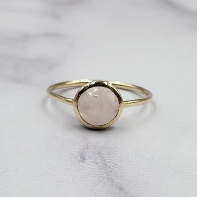 Sinead Cleary SC1358 14K Rose Quartz Ring
